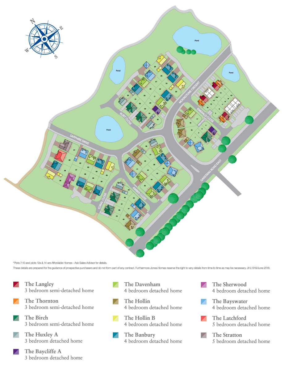 Jones Homes New Builds in Moorfield Park WhatHouse